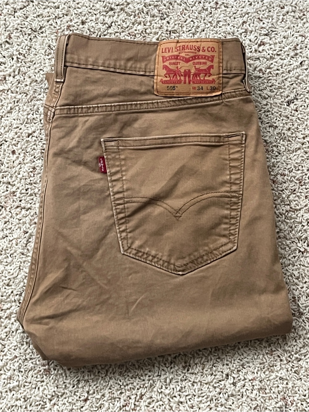 Levi's 505 Regular Fit Jeans W34 L30
